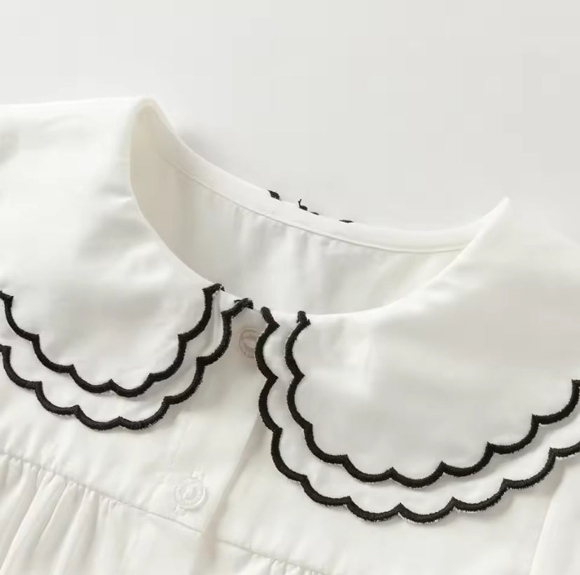 【予約】dave&bella デイブベラ ブラウス&ジャンパースカートセット DB3253295