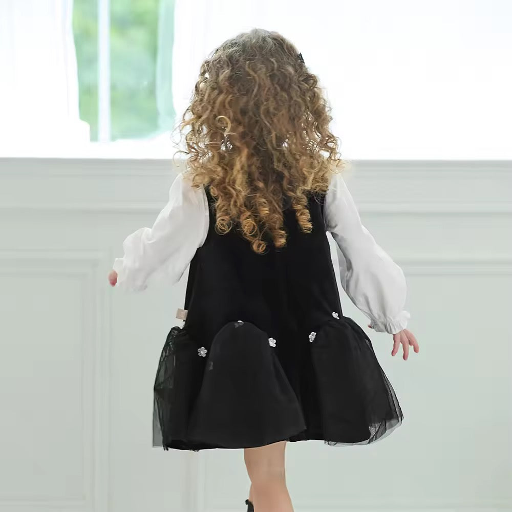 【予約】dave&bella デイブベラ ブラウス&ジャンパースカートセット DB3253295