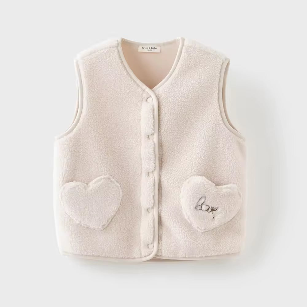 【予約】dave&bella デイブベラ もこもこベスト DK3253687