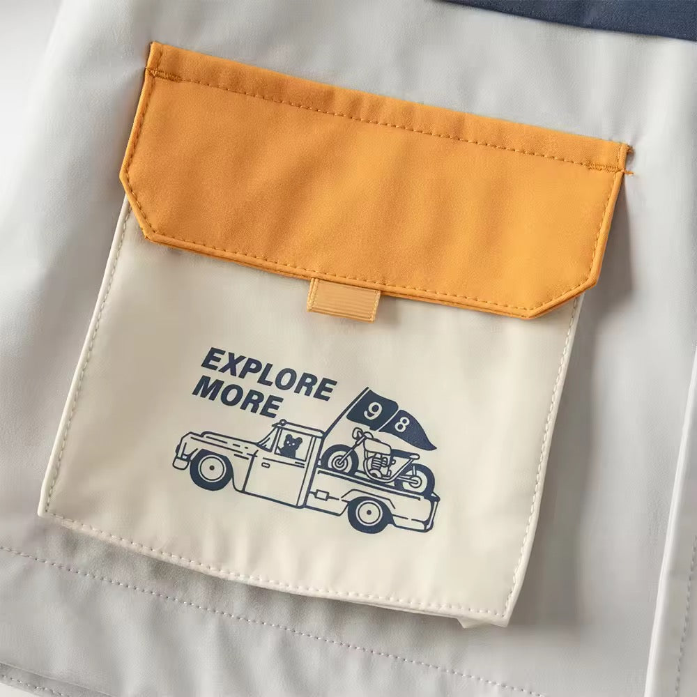 【予約】dave&bella デイブベラ イラストポイントアウター DB3253328