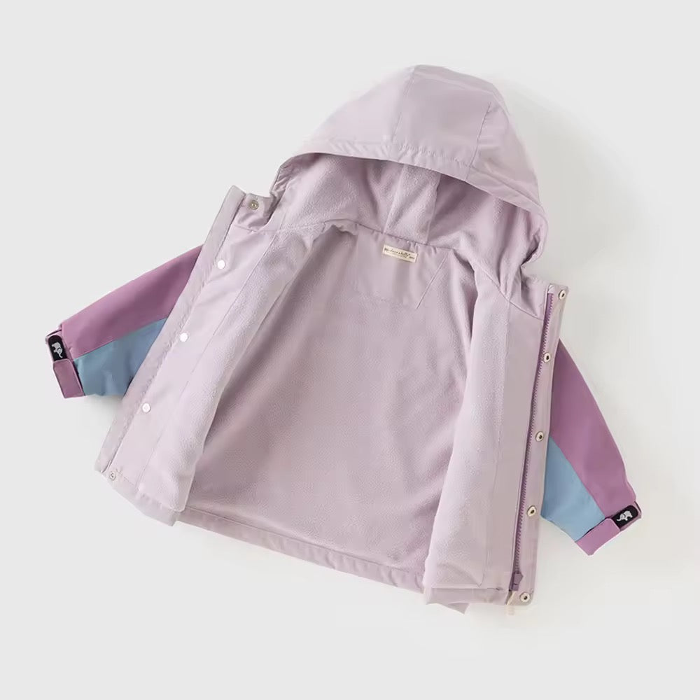 【予約】dave&bella デイブベラ ブロッキングカラーアウター DB3253192