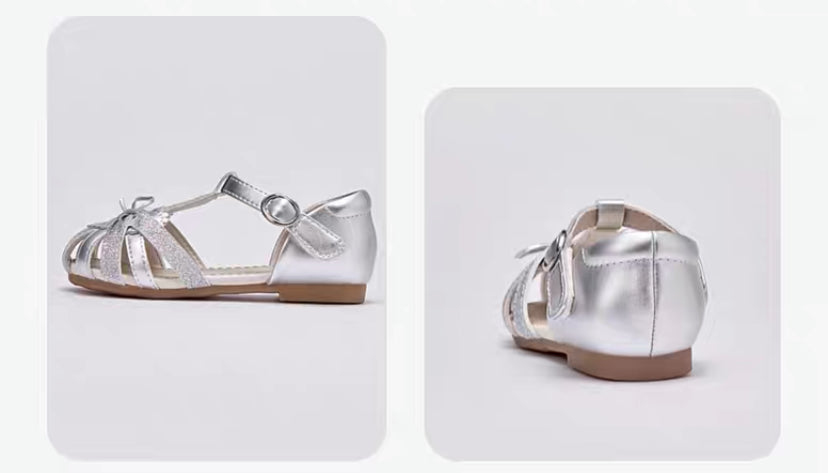 dave&bella デイブベラ キラキラシルバーサンダル DB2251120