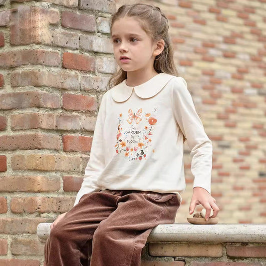 【予約】dave&bella デイブベラ ガーデンイラストトップス DK3252379