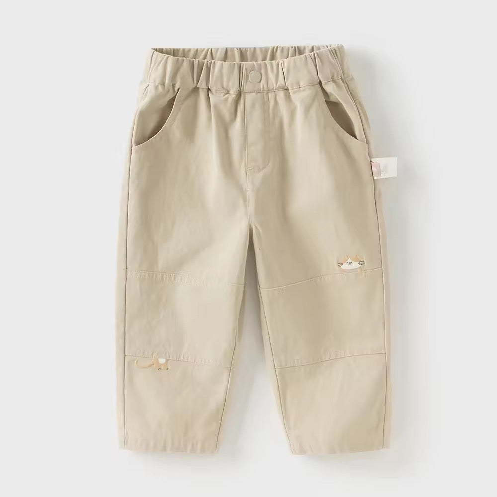 【予約】dave&bella デイブベラ アニマル刺繍パンツ DB3252500