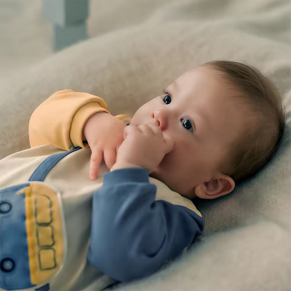 【予約】dave&bella デイブベラ ポシェットデザインロンパース DB3253486