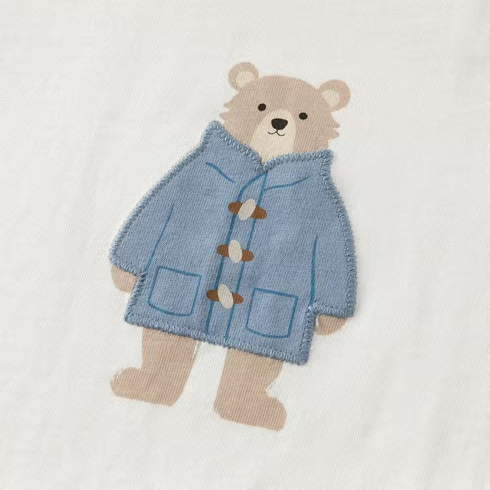 【予約】dave&bella デイブベラ クマイラストトップス DB3252923