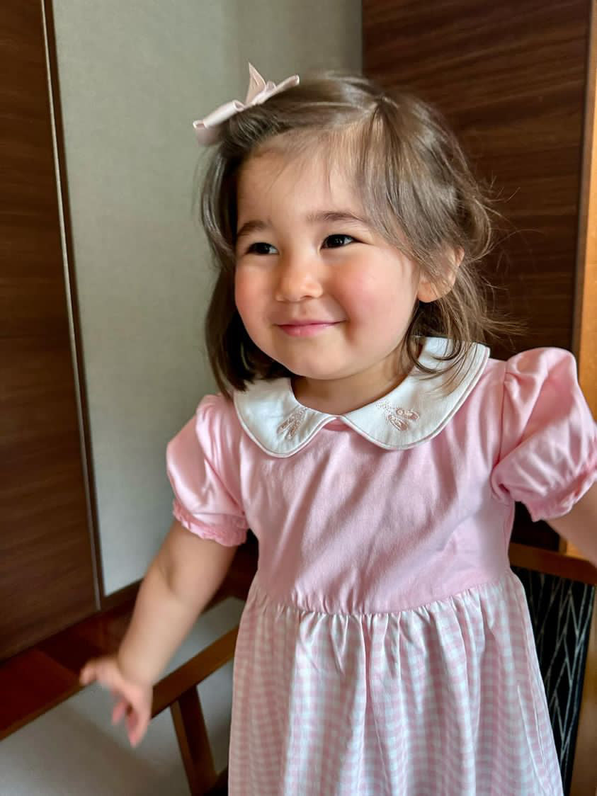 missy's original Ballet gingham check dress