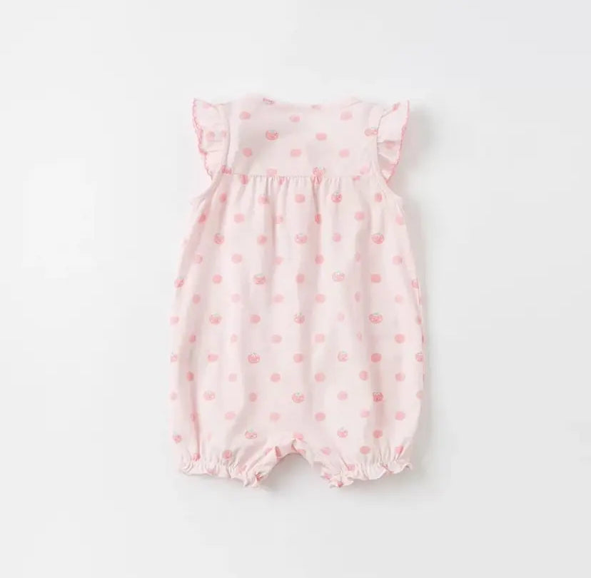 dave&bella  デイブベラ トマトちゃんフリルロンパース 59cm