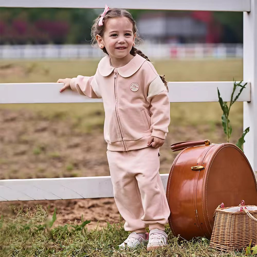 【予約】dave&bella デイブベラ ピンクジャージーセットアップ DB3253367