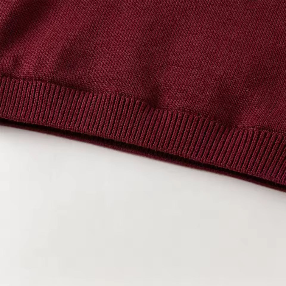 【予約】dave&bella デイブベラ ホースデザイン裏起毛ニット DB4254256