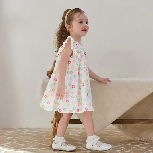 dave&bella デイブベラ ドーナツイラストワンピース DB2251751