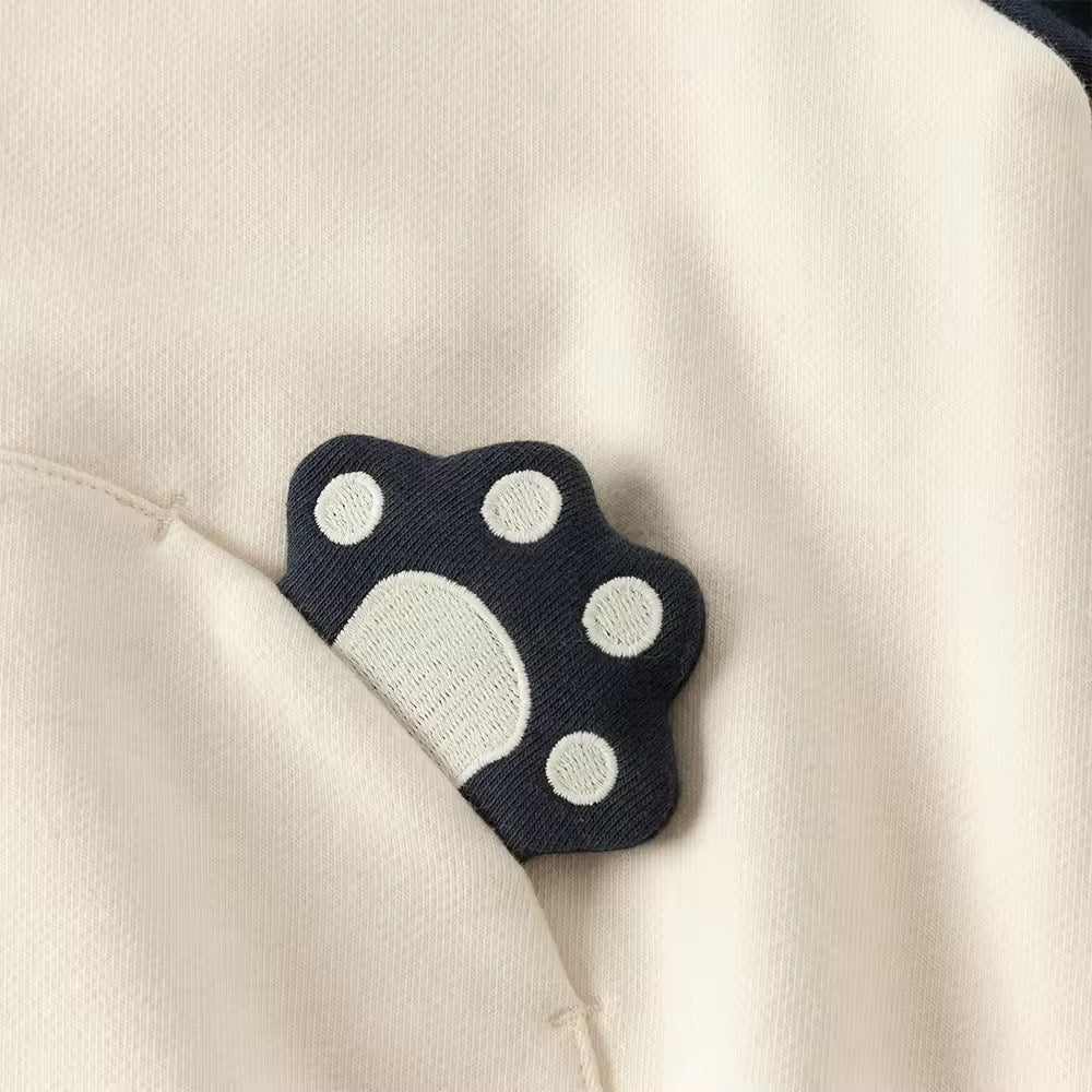 【予約】dave&bella デイブベラ アニマルフードジップアップパーカー DB3253209