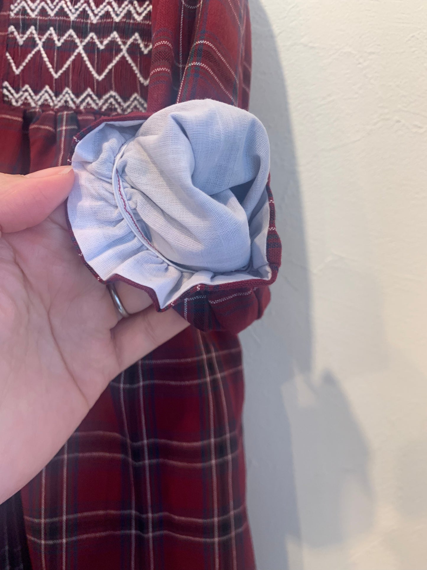 missy'sオリジナル ハートスモッキングワンピース