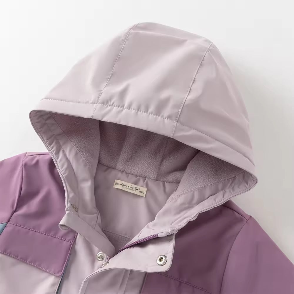 【予約】dave&bella デイブベラ ブロッキングカラーアウター DB3253192