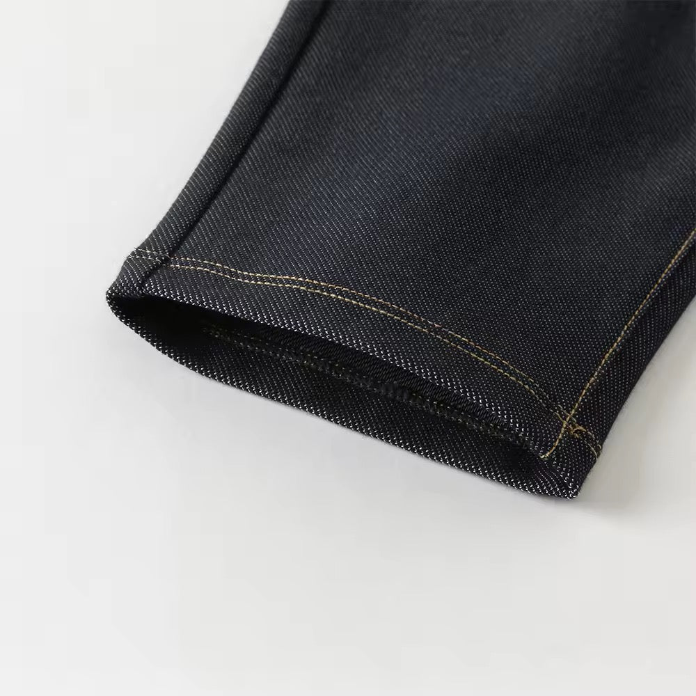 【予約】dave&bella デイブベラ ロゴ刺繍ストレッチデニムパンツ DB3252882