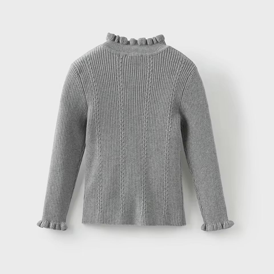 【予約】dave&bella デイブベラ フリルネックトップス DK4254043