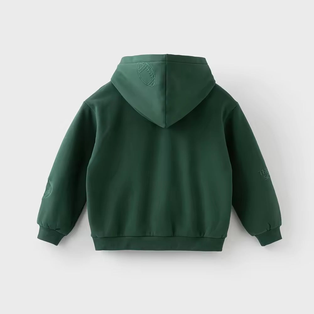 【予約】dave&bella デイブベラ テニスデザイングリーンフーディー DK3254714