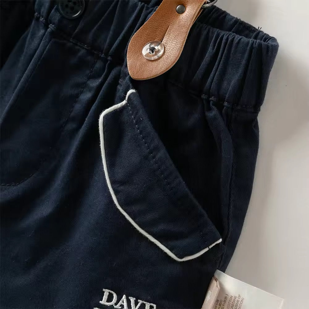 【予約】dave&bella デイブベラ ボウタイ&サスペンダー付きおめかしセットアップ DB3252894
