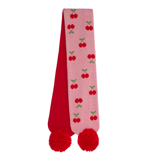 Rockahula Kids ロッカフラキッズ  Cheerful Cherry Knitted Scarf