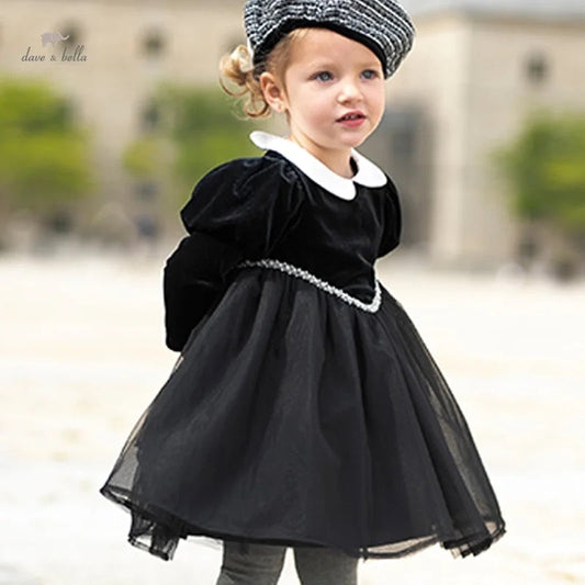 dave&bella デイブベラ ブラックドレス DB3236294