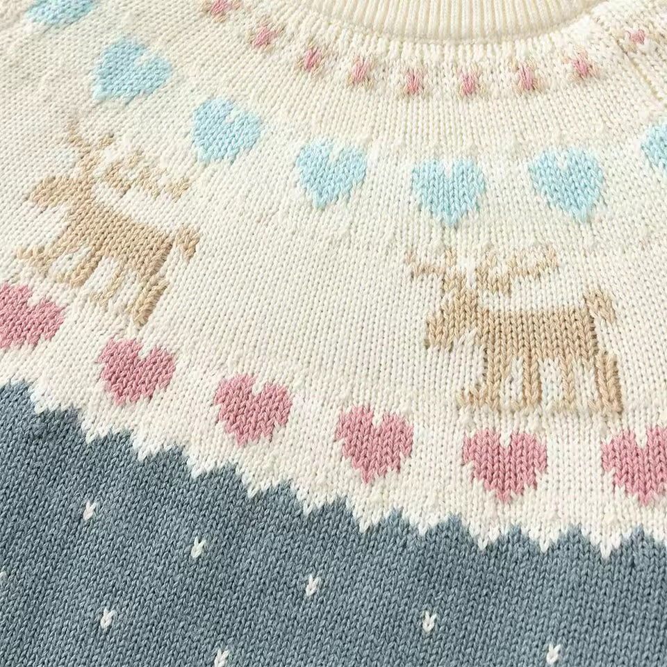 【予約】dave&bella デイブベラ ウィンターデザインニット DB4254729