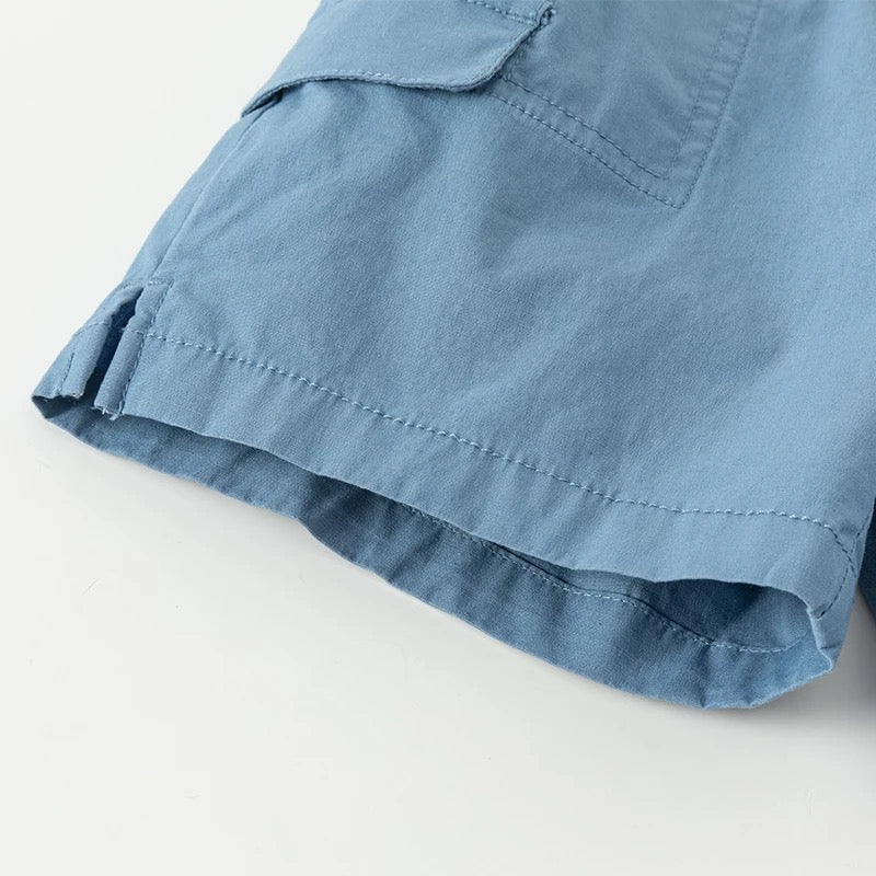 dave&bella デイブベラ ブルーハーフパンツ DB2240871