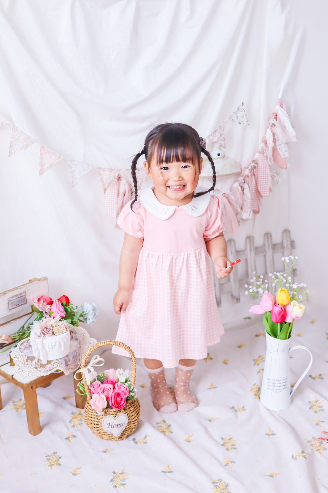 missy's original Ballet gingham check dress