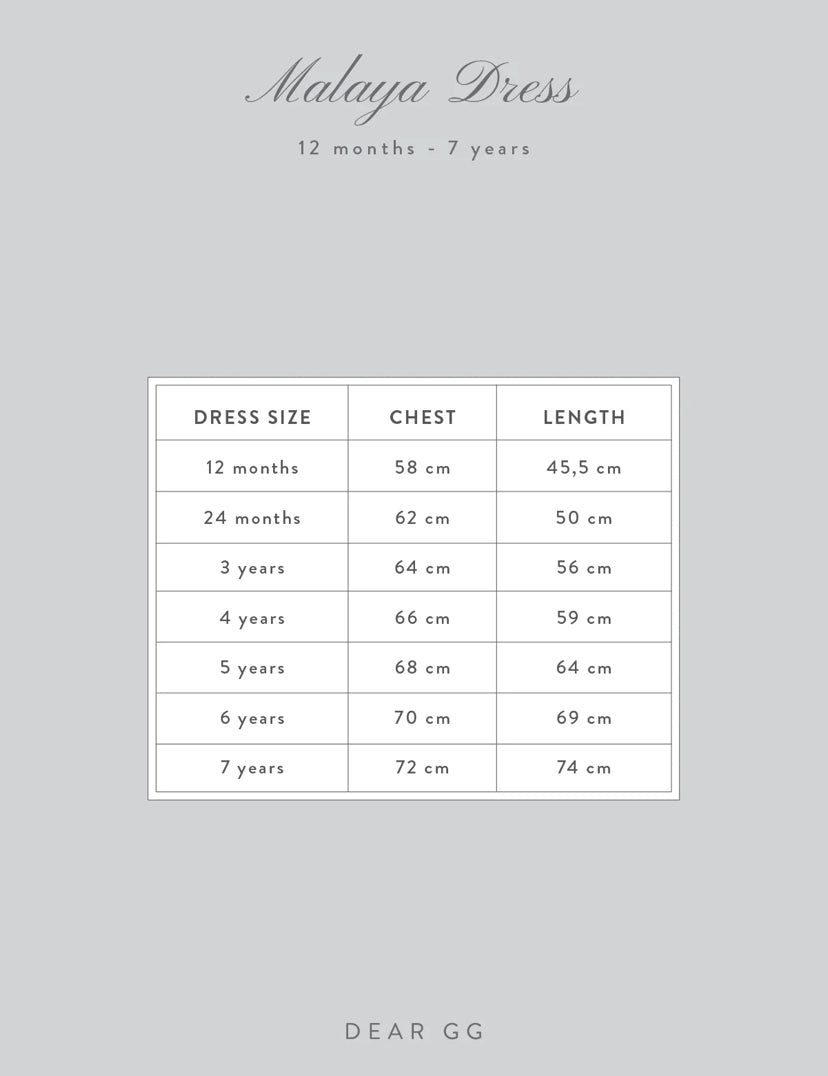 DEAR GG MALAYA DRESS