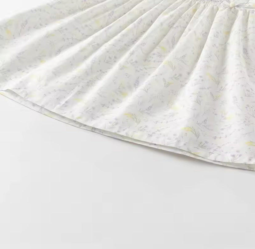 dave&bella デイブベラ フラワースモッキングワンピース DB2252398