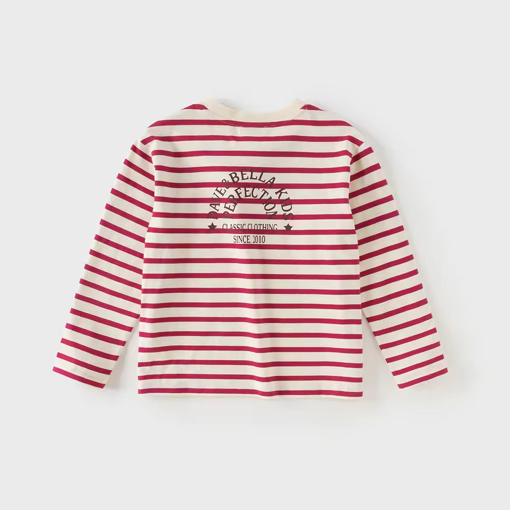 【予約】dave&bella デイブベラ レッドボーダートップス DK3252728