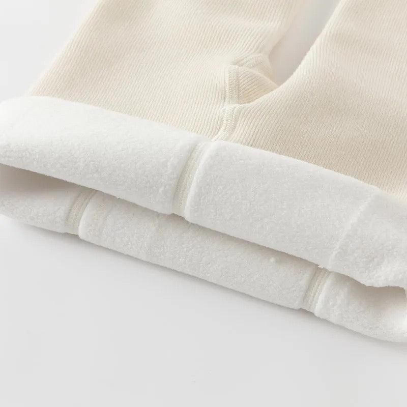 dave&bella デイブベラ ふわふわうさちゃん裏起毛レギンスタイツ DB4243473