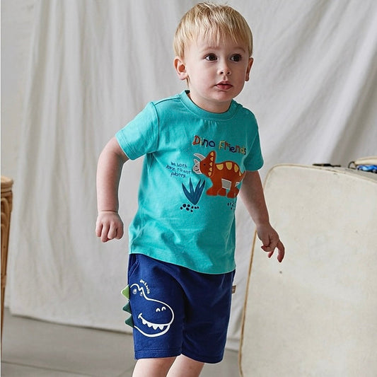 dave&bella デイブベラ ダイナソーデザインTシャツ DB2240039