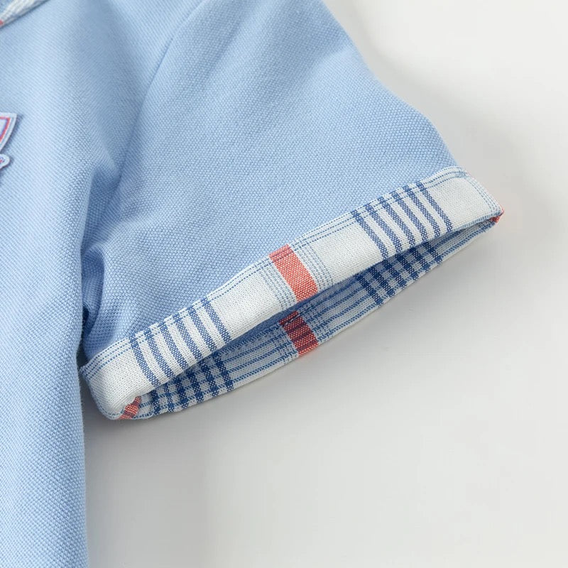 【80cm last one】dave&bella デイブベラ レッドブル-チェックセットアップ DB2241709