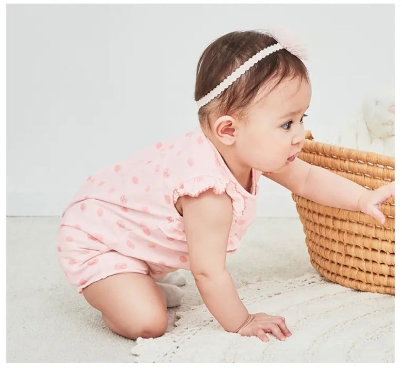 dave&bella  デイブベラ トマトちゃんフリルロンパース 59cm