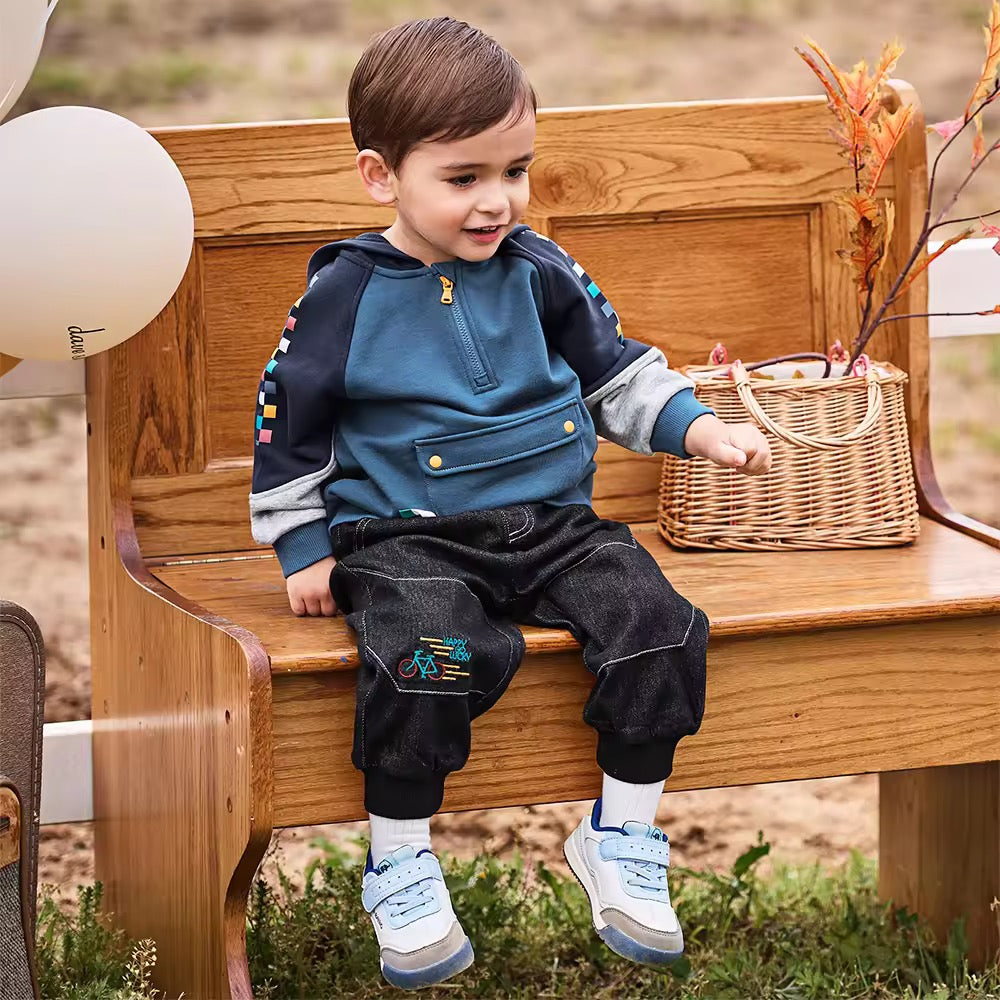 【予約】dave&bella デイブベラ 自転車刺繍パンツ DB3252802