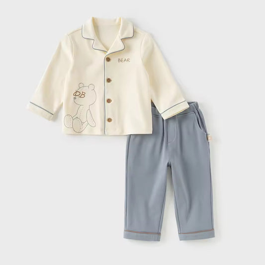 【予約】dave&bella デイブベラ テディベアデザインルームウエア DB3253182