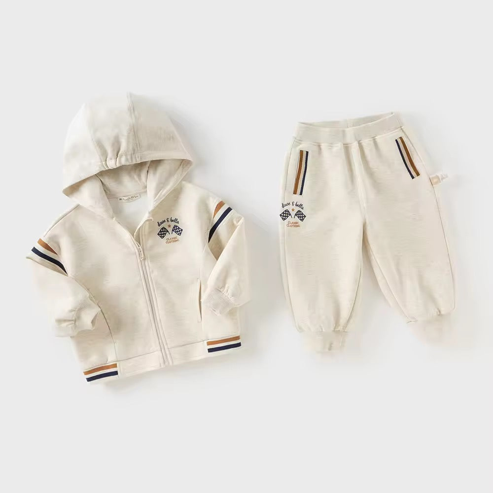 【予約】dave&bella デイブベラ フラッグ刺繍ジャージーセットアップ DB3252885