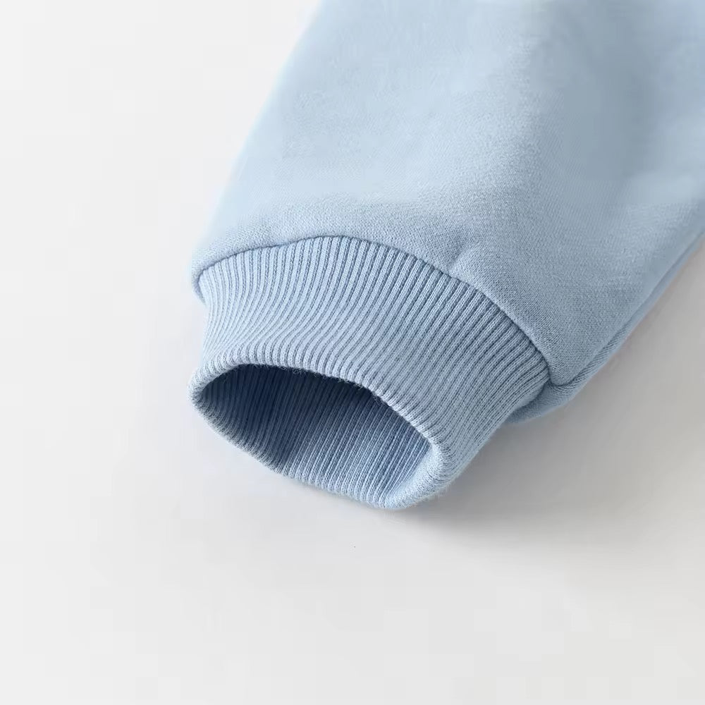 【予約】dave&bella デイブベラ ライトブルー裏起毛トップス DK3252748