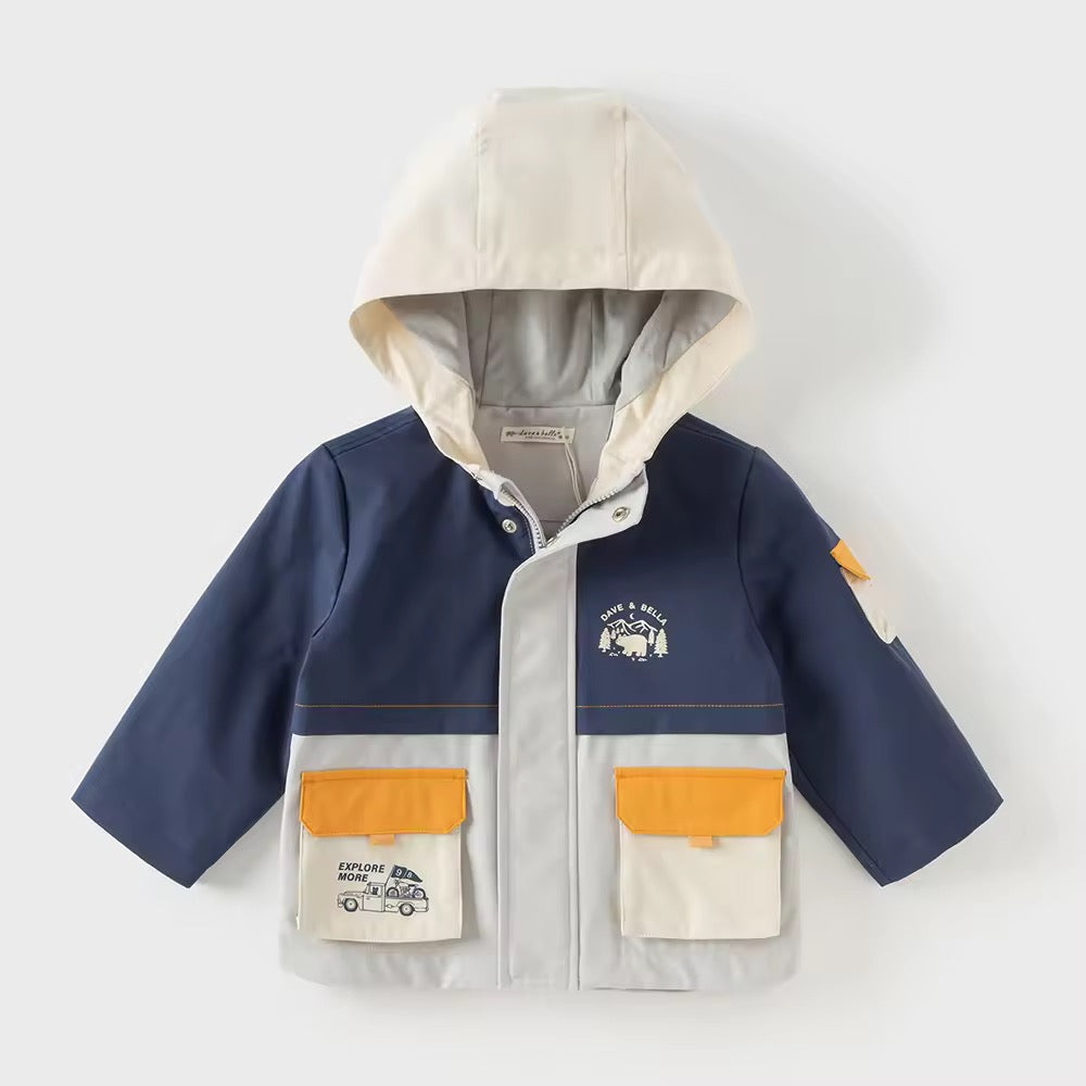 【予約】dave&bella デイブベラ イラストポイントアウター DB3253328