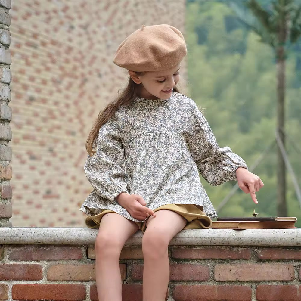 【予約】dave&bella デイブベラ フローラルブラウス DK3252672