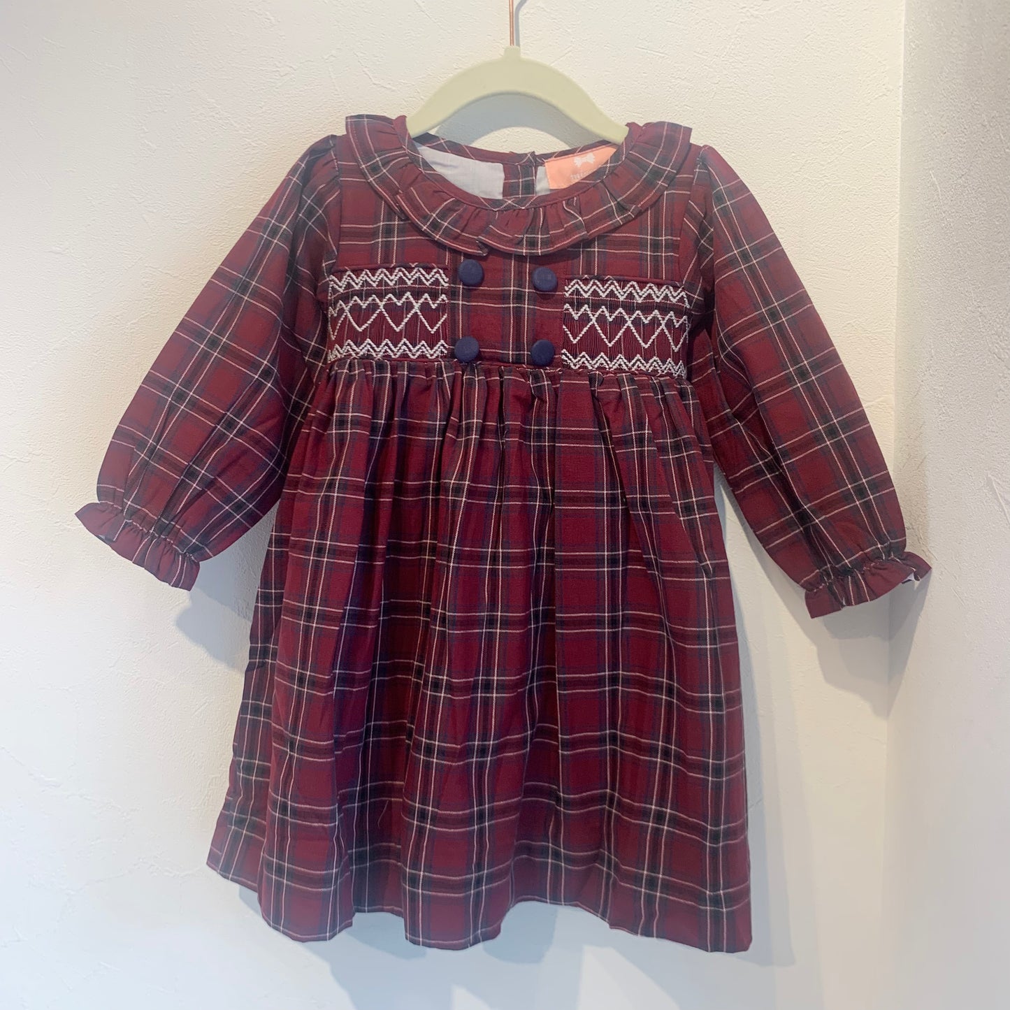 missy'sオリジナル ハートスモッキングワンピース