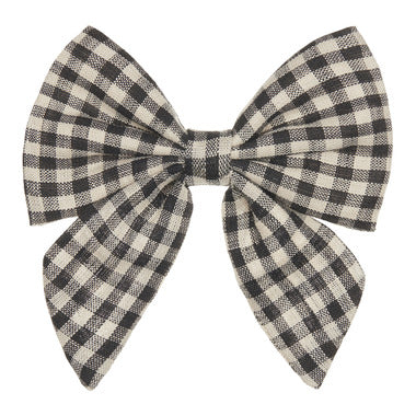 MIMI&LULA BOWTASTIC GINGHAM SCRUNCHIE