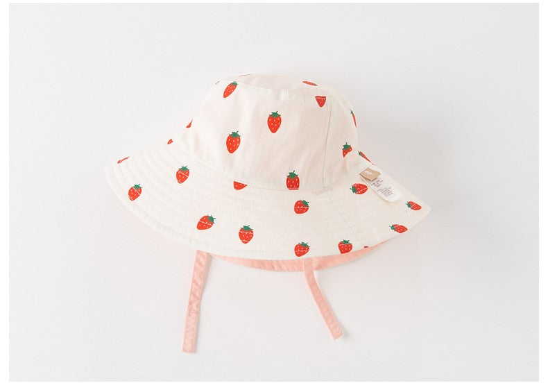 dave&bella Dave Bella Strawberry Design Reversible Hat DB1235652