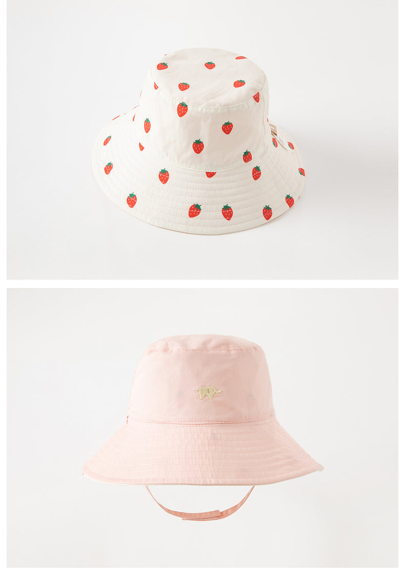 dave&bella Dave Bella Strawberry Design Reversible Hat DB1235652