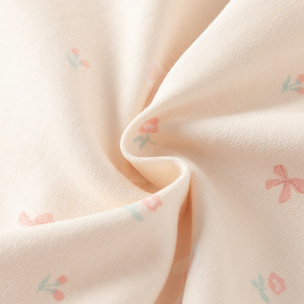 【予約】dave&bella デイブベラ うさちゃんイラストロンパース DB1260841