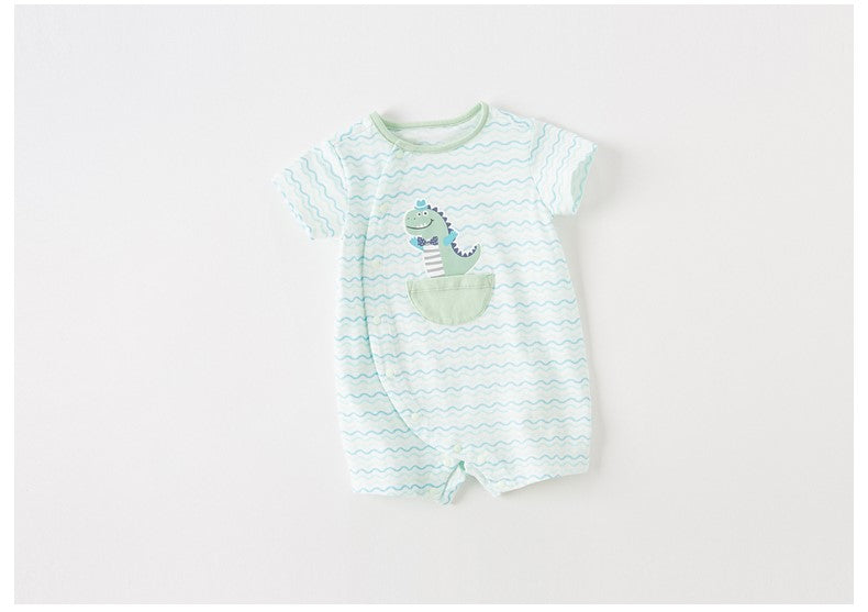 dave&bella Dave Bella Dinosaur Design Romper DB2234997