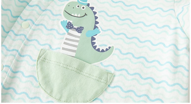 dave&bella Dave Bella Dinosaur Design Romper DB2234997