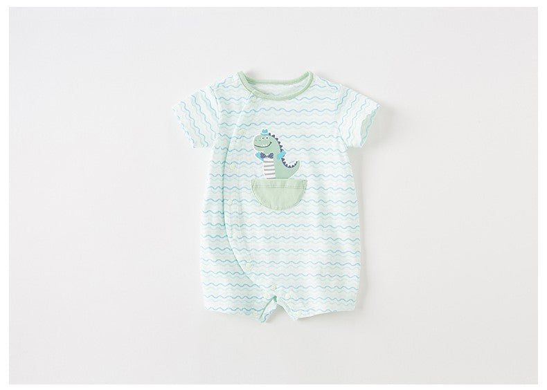 dave&bella Dave Bella Dinosaur Design Romper DB2234997