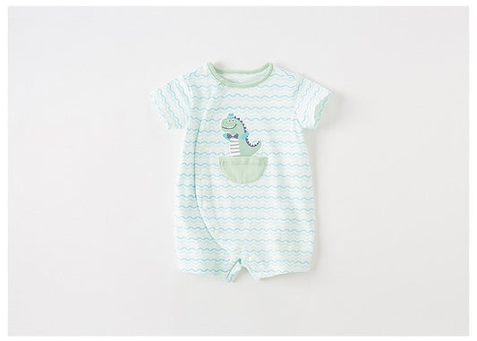 dave&bella Dave Bella Dinosaur Design Romper DB2234997