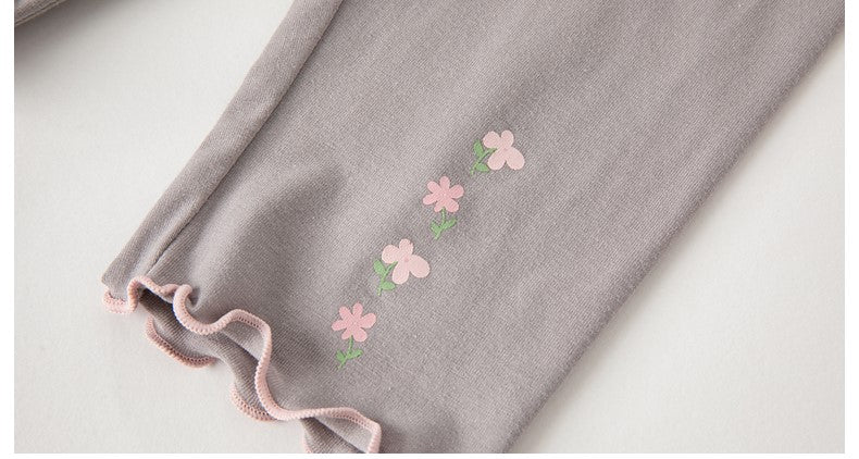 dave&bella Dave Bella Flower Illustration Mellow Leggings DB2235559